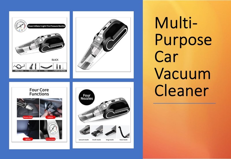Multi-purpose Vacuum Cleaner-Inflater